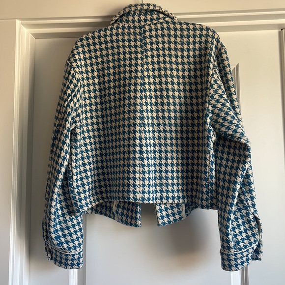Anthropologie Dolan Houndstooth Jacket - M - Picture 12 of 12
